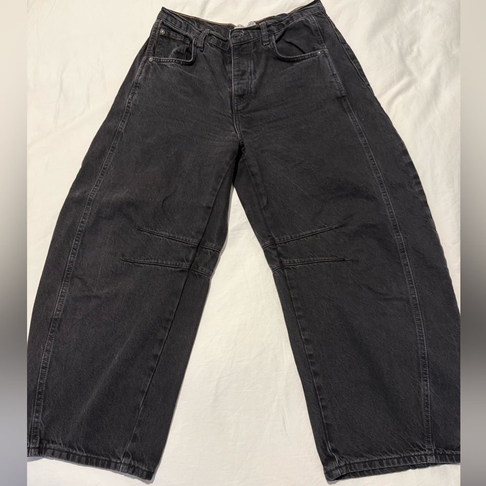 We The Free Men's Charcoal Relaxed Jeans